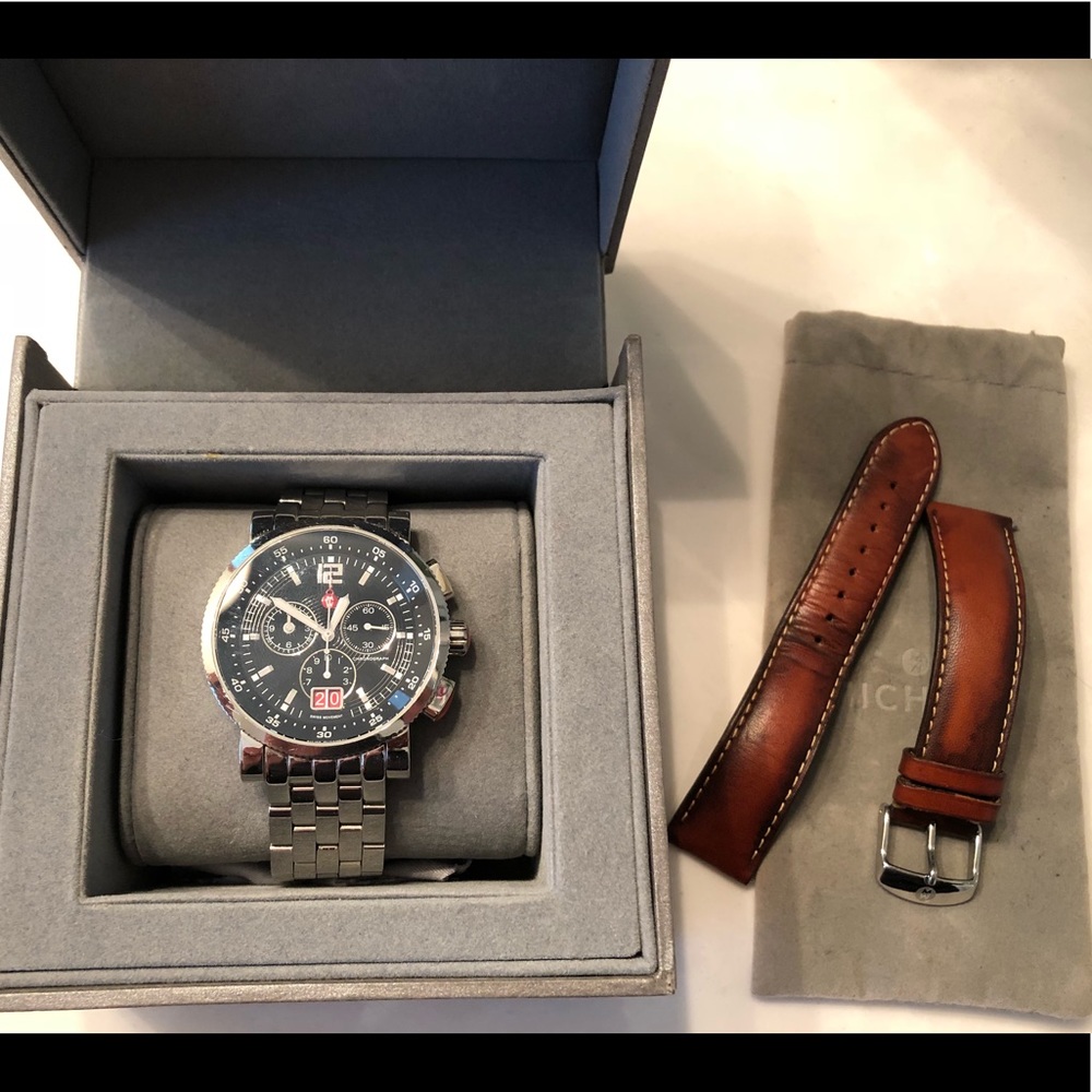 Men’s Michele Sport Sail Watch